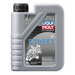 Масло моторное Liqui Moly "Motorbike 2T Street", полусинтетическое, 1 л