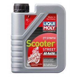Масло моторное Liqui Moly "Motorbike 2T Synth Scooter Street Race", синтетическое, 1 л