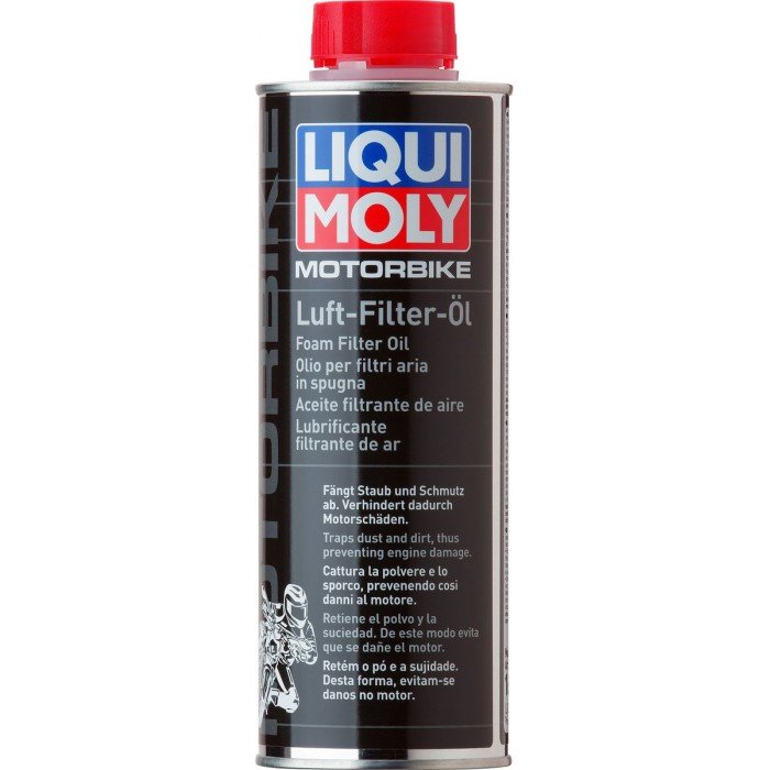 Средство для пропитки фильтров Liqui Moly "Motorbike Luft-Filter-Oil", 0,5 л