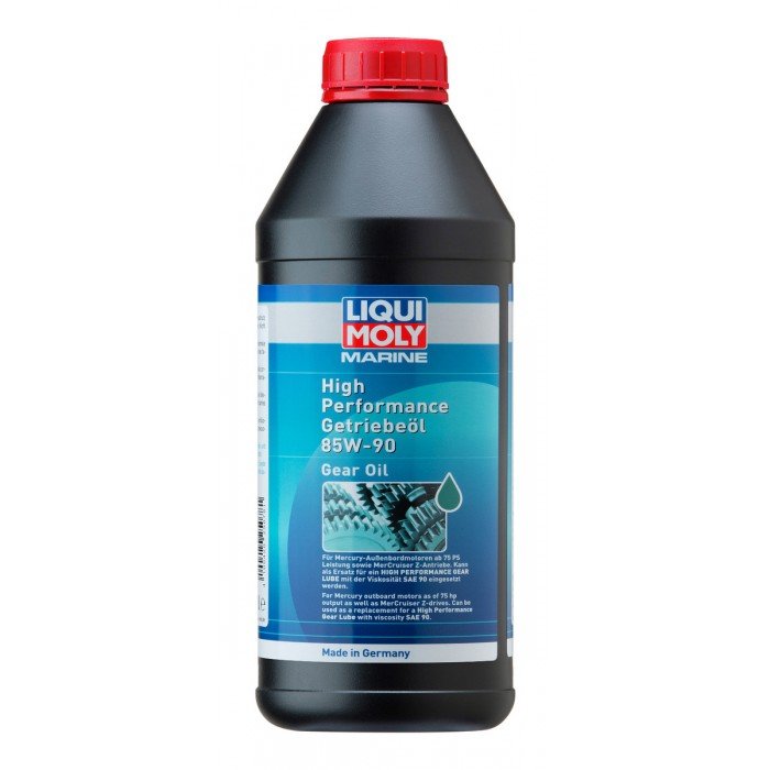 Минеральное трансмиссионное масло для водной техники Liqui Moly "Marine High Performance Gear Oil", 85W-90