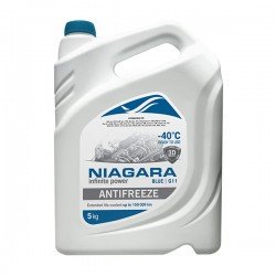 Жидкость охлаждающая "Антифриз" "Ниагара" G11 (синий) 5 кг.