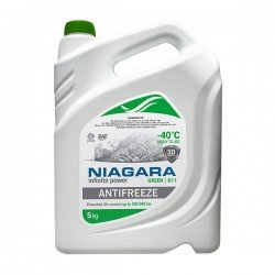 Жидкость охлаждающая "Антифриз" "Ниагара" G11 (зеленый) 5 кг.
