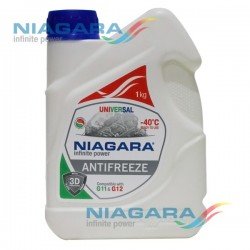 Жидкость охлаждающая "Антифриз" "Ниагара" (универсальный)(совместим с G11 и G12) 1 кг.