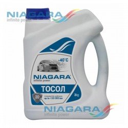 Жидкость охлаждающая "Тосол" Ниагара А-40М 3 кг. (канистра)