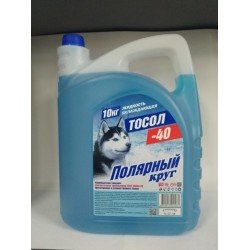 Жидкость охлаждающая "Тосол Полярный круг" А-40М 1 кг.(канистра)