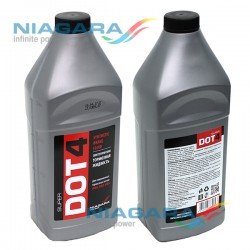 Жидкость тормозная "Ниагара" Супер ДОТ-4 910 гр. (новая банка)