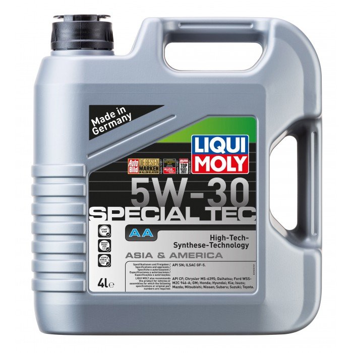 Моторное масло HC-синтетическое LiquiMoly Special Tec AA 5W30 SN;ILSAC GF-5(4л)