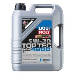 Моторное масло HC-синтетическое LiquiMoly Top Tec 4600 5W30 SN/CF; C3 (5л)