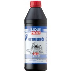 Трансмиссионное масло полусинтетическое LiquiMoly масло 75W80 GL-5 (1л)