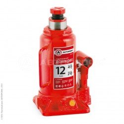 Домкрат гидравлический AUTOPROFI, бутылочный, 12 т., высота подъёма 415 мм., 1/2