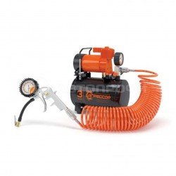 Компрессор АГРЕССОР, металлический, ресивер 3л., 12V, 180W, шланг 10м., "пистолет" для накач. шин, п