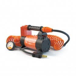 Компрессор автомобильный АГРЕССОР, металлический, 12V, 280W, производ-сть 50 л./мин., переходники дл