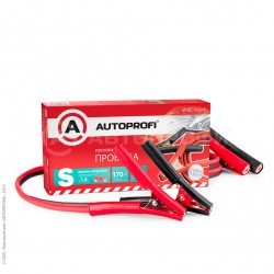 Провода пусковые "AUTOPROFI", лёгкие нагрузки, 100% ССА, 5,26мм2, 170A (SAE), 2,2м, 1/12