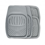 Коврики автомобильные POLAR, универсальные, ванночки, комплект из 4 предметов, серый, 1/5