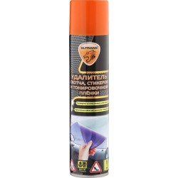 Удалитель следов скотча, стикеров и тонировочной пленки 400 мл./16 шт. (аэрозоль)