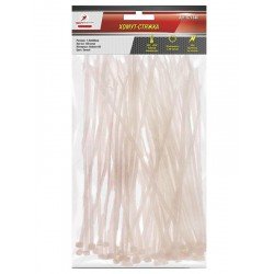 Хомут-стяжка, нейлон-66 белый, 7,6*400мм, 100шт. SKYBEAR