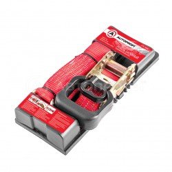 Ремень багажный "AUTOPROFI", с храповым механизмом, 3,8см./5м., прочность на разрыв 2000кг., 1шт., 1