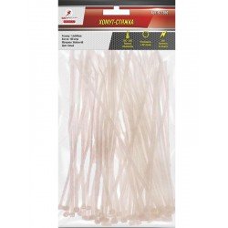 Хомут-стяжка, нейлон-66 белый, 7,6*500мм, 100 шт. SKYBEAR