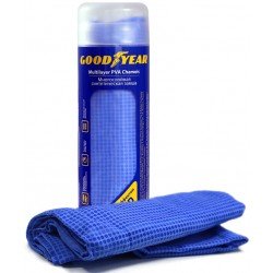 Замша синтетическая с тиснением в тубе Goodyear компакт 43*32 см